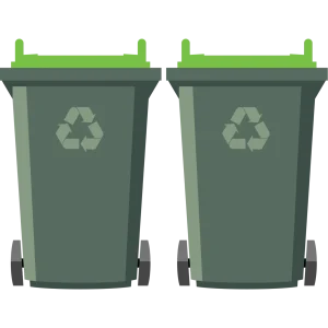 2 Wheelie Bin Collection